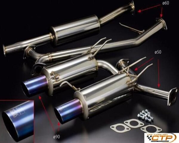 Toda Cat-Back Exhaust System For Acura TSX