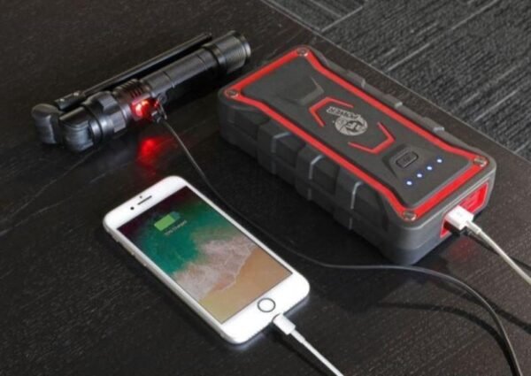 000mAh Portable Battery Jump Starter Kit