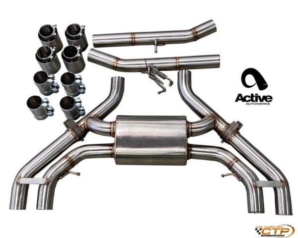 Active Autowerkes Cat-Back Exhaust System For BMW X4 M