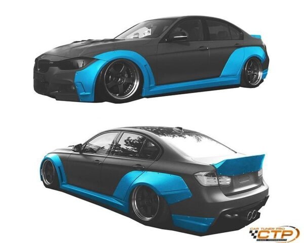 Clinched Flares Wide Body Kit for BMW 330d 2012-2015
