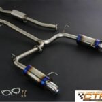 J's Racing Cat-Back Exhaust System For Acura TSX