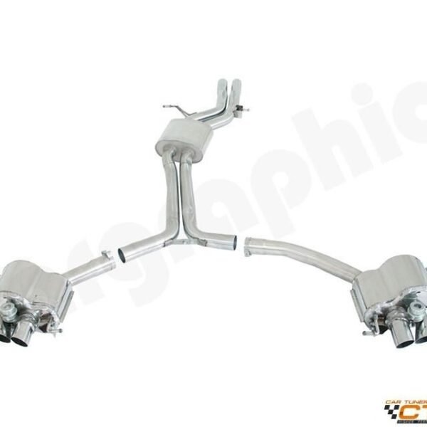 Cargraphic Cat-Back Exhaust System For Audi S5