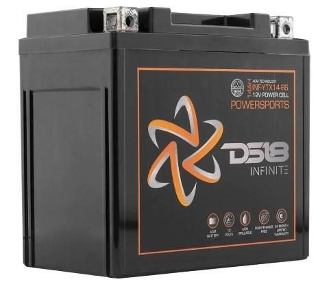 DS18 Infinite 14AH AGM Power Cell 12 Volt Battery For Power Sports
