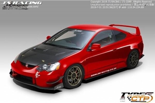 J's Racing Wide Body Kit for Acura RSX 2002-2004
