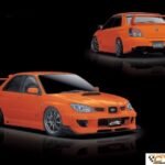 M Sports Wide Body Kit for Subaru Impreza 2005-2007
