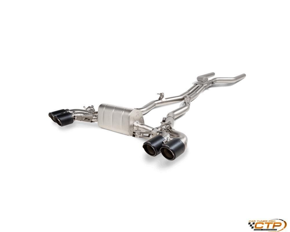 Akrapovic Cat-Back Exhaust System For BMW M8