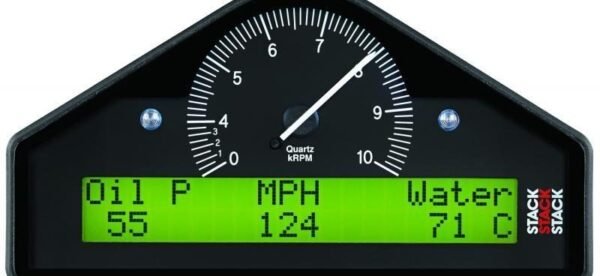 AutoMeter MULTI-FUNCTION DASH DISPLAY LOGGER (MFD); BLK; 0-8K RPM