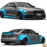 Clinched Flares Wide Body Kit for Audi A6 Avant 2012-2016